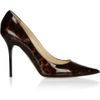 Jimmy Choo Abel Tortoise Shell Print Patent Leather Pumps in Brown (camel) - Lyst