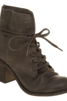 Office Kookie Lace Grey Leather - Lyst