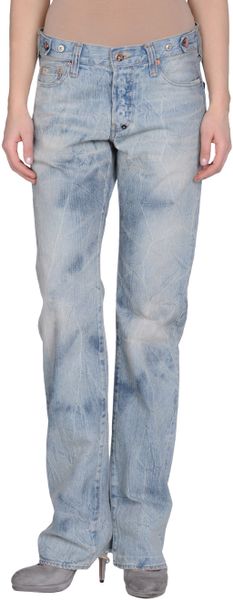 PRPS Denim Trousers - Lyst
