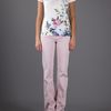 Ralph Lauren Blue Label Printed Polo Shirt in White - Lyst
