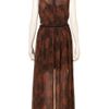Topshop Ruby Dress  in Brown (orange) - Lyst