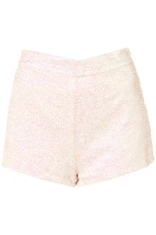 Topshop Sequin Knicker Shorts - Lyst