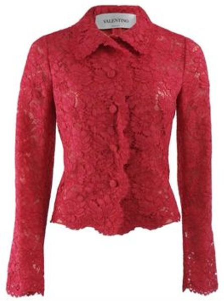 Valentino Valentino Jacket in Red (geranium) - Lyst