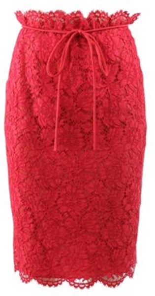 Valentino Valentino Skirt in Red (geranium) - Lyst