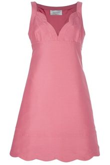 Valentino Sleeveless Plunge Neck Dress - Lyst