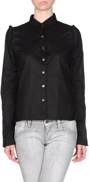 Ann Demeulemeester Long Sleeve Shirt - Lyst