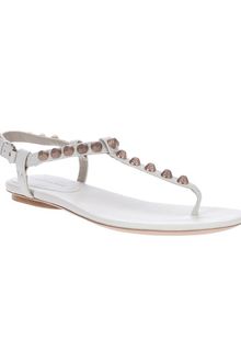Balenciaga Studed Sandals - Lyst