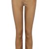 Karen Millen Metallic Coated Jean in Gold (bronze) - Lyst