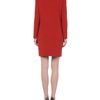 Max Mara Short Dress in Red - Lyst