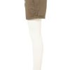 Topshop Khaki Chino Shorts in Green (khaki) - Lyst