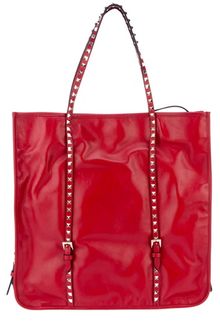 Valentino Studded Tote - Lyst
