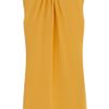 3.1 Phillip Lim Beaded Neck Sleeveless Dress in Yellow - Lyst