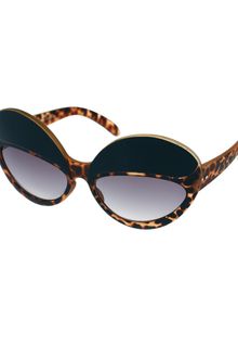 Asos Cat Eye Sunglasses with Extreme Highbrow - Lyst