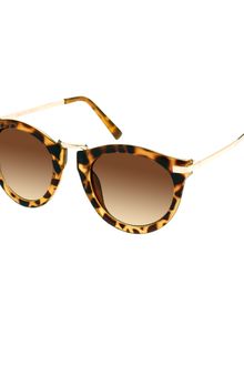ASOS Collection Asos Oversized Retro Sunglasses with Metal Bridge Detail - Lyst