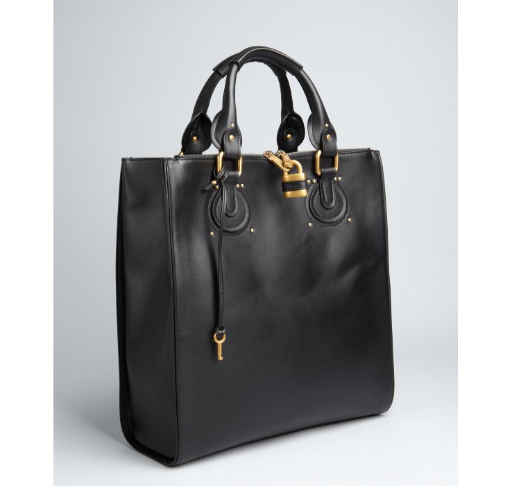 best structured leather tote