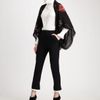 Alexander Mcqueen Cuffed Crepe Trousers in Black - Lyst