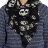 Alexander Mcqueen Skullprint Modal and Cashmereblend Scarf in Black - Lyst