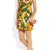 Dolce & Gabbana Texturedleather Orange Segment Shoulder Bag in Orange - Lyst