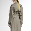 Gucci Fango Wool Trench in Green (fango) - Lyst