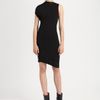 Helmut Lang Helix Jersey Dress in Black - Lyst