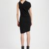 Helmut Lang Helix Jersey Dress in Black - Lyst