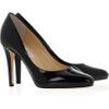 Jimmy Choo Vikki Patentleather Pumps in Black - Lyst