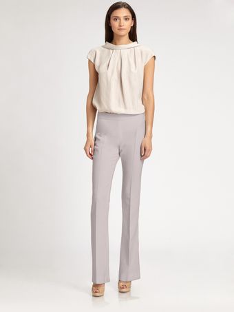 Max Mara Silk Top - Lyst