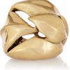 Oscar De La Renta 24karat Goldplated Ring in Gold - Lyst