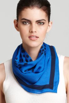 Tory Burch Kipp Logo Scarf - Lyst