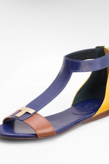 Tory Burch Casey Flat Sandals - Lyst