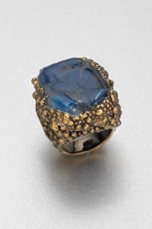 Yves Saint Laurent Shadow Broken Agate Ring - Lyst