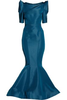 Zac Posen Silkfaille Gown - Lyst