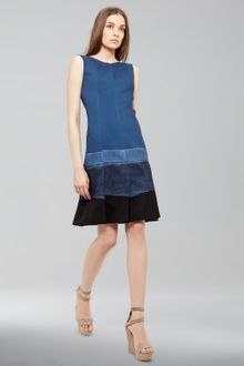 Akris Punto Ombrestripe Dress - Lyst