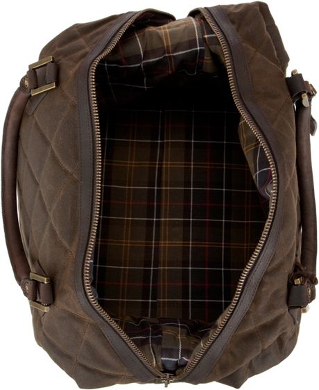 barbour traveller wax holdall