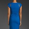 Black Halo Eddie Sheath Dress in Blue (electric) - Lyst