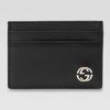 Gucci Interlocking G Card Case in Black for Men - Lyst
