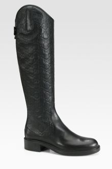 Gucci Maud Tall Leather Boots - Lyst