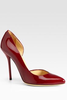 Gucci Noah Patent Leather Pumps - Lyst
