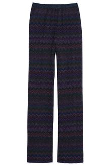Missoni Wide Leg Lurex Trs - Lyst