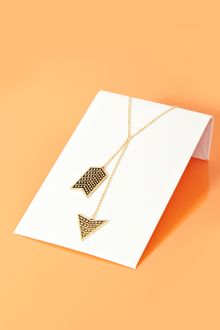 Nasty Gal Broken Arrow Pendant - Lyst