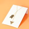 Nasty Gal Broken Arrow Pendant in Gold - Lyst