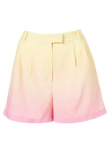Topshop Coord Ombre Shorts - Lyst