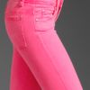 Alice + Olivia 5 Pocket Skinny Jean in Pink (neon pink) - Lyst