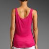 American Vintage Louisiane Round Neck Tank in Pink (fuchsia) - Lyst