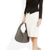 Bottega Veneta Veneta Large Intrecciato Leather Shoulder Bag in Gray - Lyst