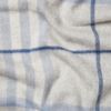 Burberry Giant Check Cashmere Scarf in Gray (dove blue check) - Lyst