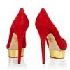 Charlotte Olympia Dolly in Red (gold) - Lyst