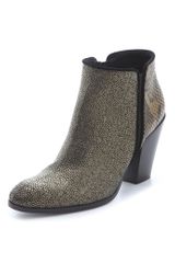 Giuseppe Zanotti Mixed Texture Booties