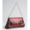Gucci Cherry Ombre Leather Collection Horsebit Chain Shoulder Bag in Red (cherry) - Lyst