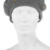 Gucci Studded Woolfelt Beret in Gray - Lyst
